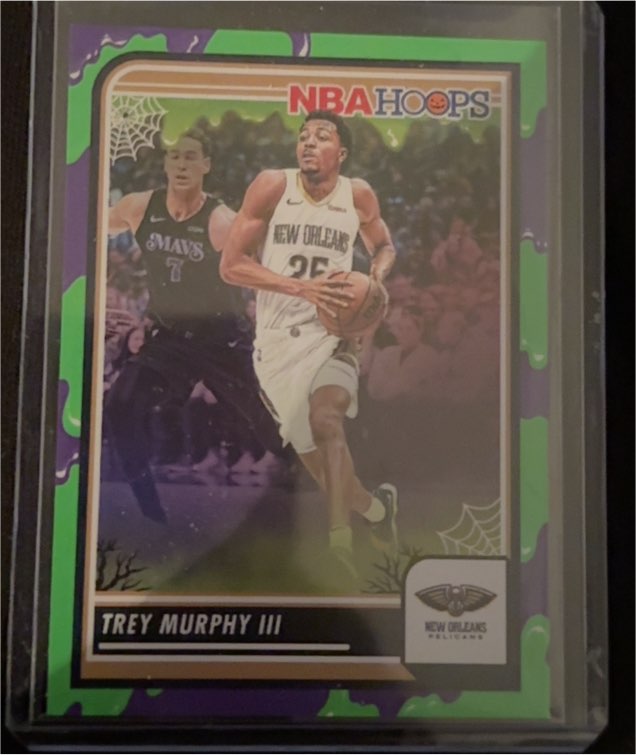 2023-24 Panini NBA Hoops Haunted Hoops #207 Trey Murphy III — front