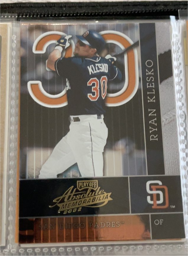 2002 Playoff Absolute Memorabilia #30 Ryan Klesko — front