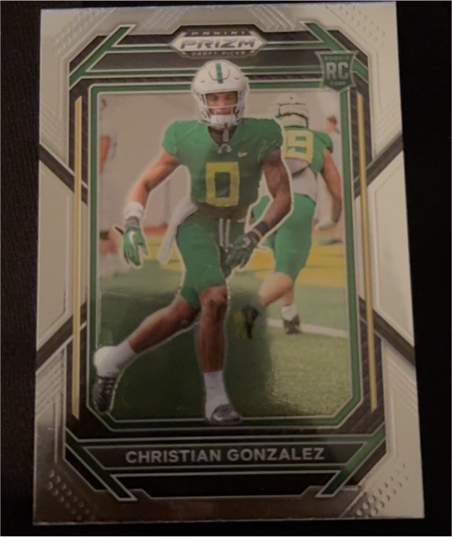 2023 Panini Prizm Draft Picks #174 Christian Gonzalez — front