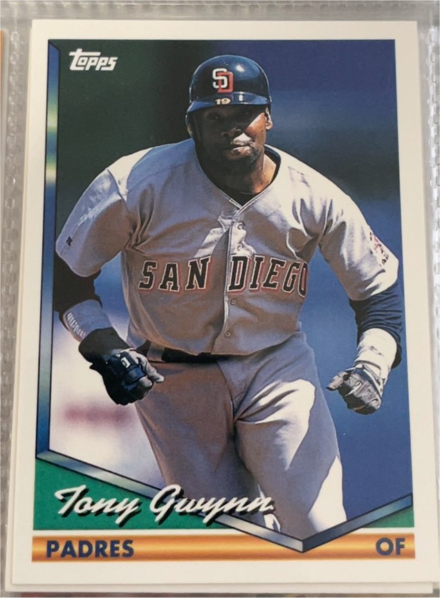 1994 Topps #620 Tony Gwynn — front