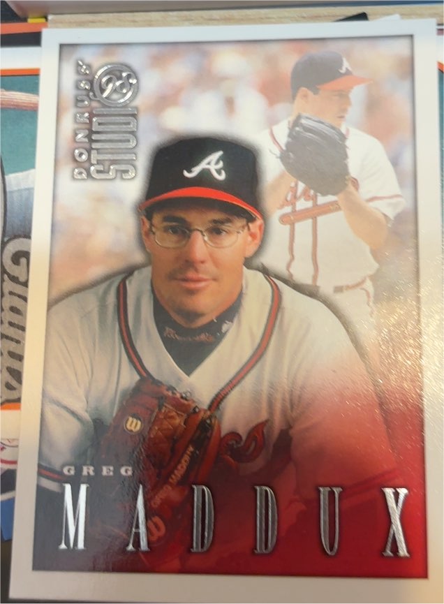 1998 Donruss Studio #93 Greg Maddux — front