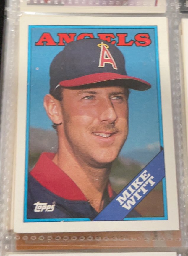 1988 Topps #270 Mike Witt — front