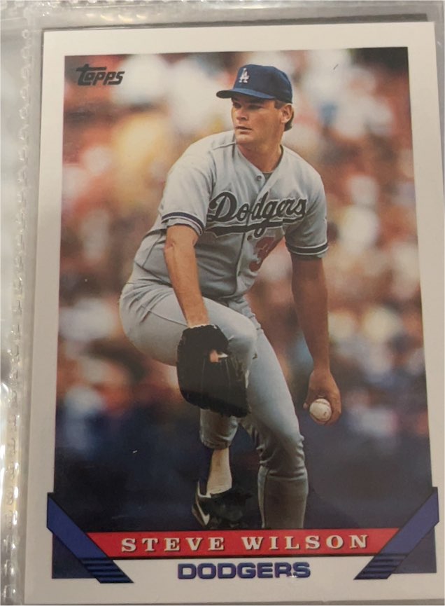 1993 Topps #133 Steve Wilson — front