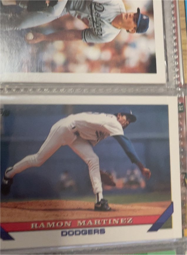 1993 Topps #120 Ramon Martinez — front