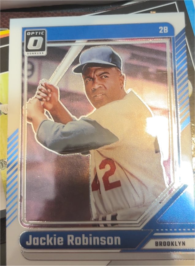 2024 Donruss Optic #16 Jackie Robinson — front