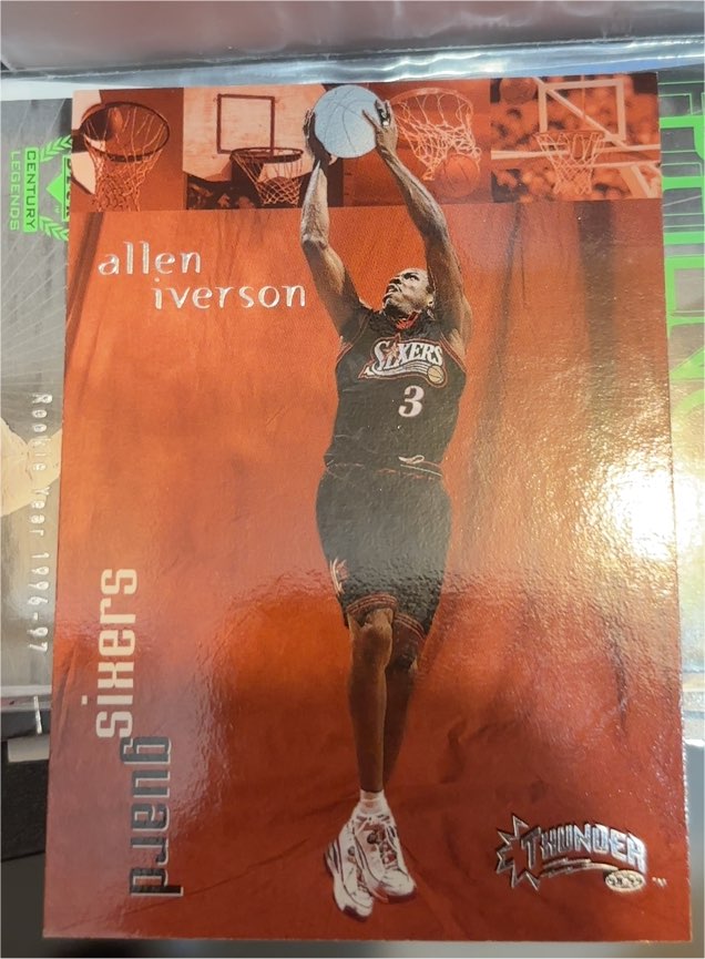 1998-99 SkyBox Thunder #117 Allen Iverson — front