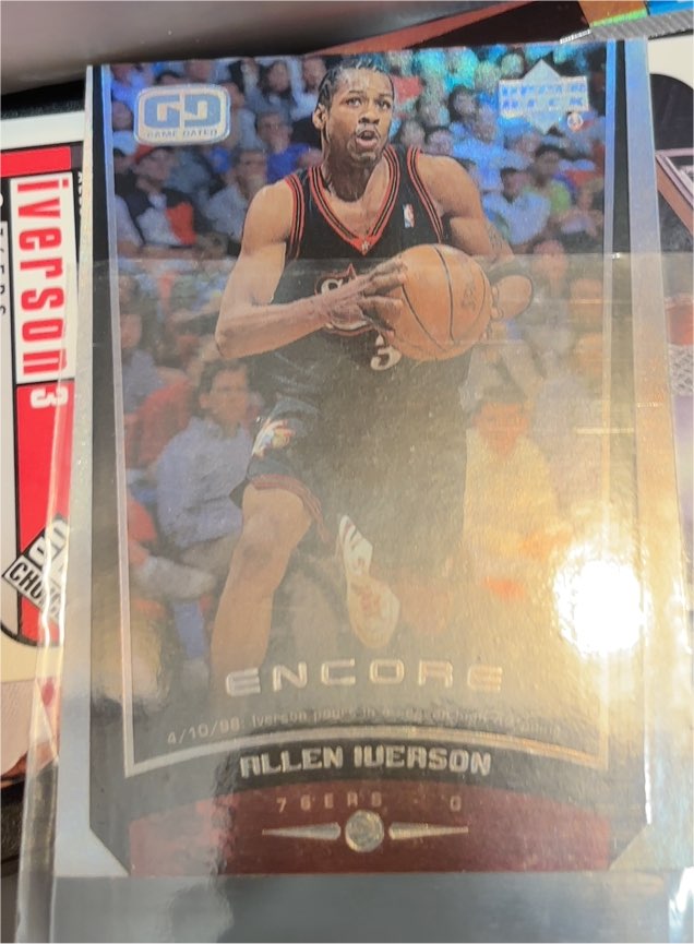 1998-99 Upper Deck Encore #61 Allen Iverson — front