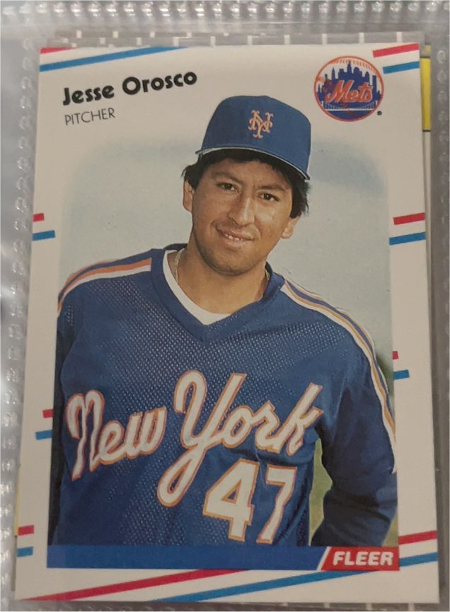 1988 Fleer #148 Jesse Orosco — front