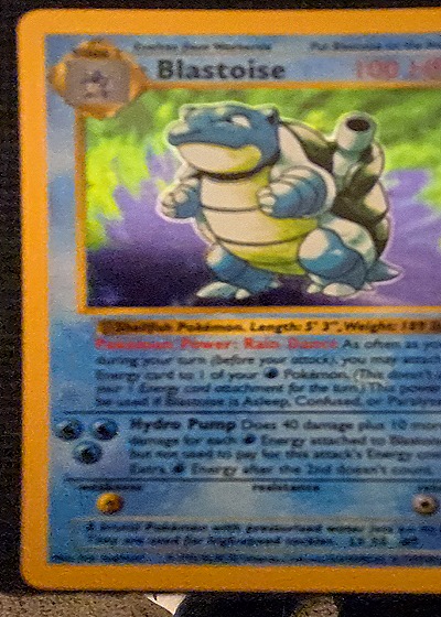 1999 Pokémon Base Set #2 Blastoise — front