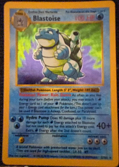 1999 Pokémon Base Set #2 Blastoise — front