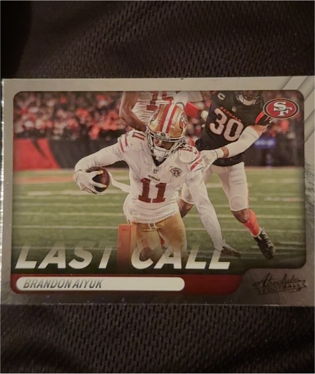 2022 Panini Absolute Football #LC-3 Brandon Aiyuk — front