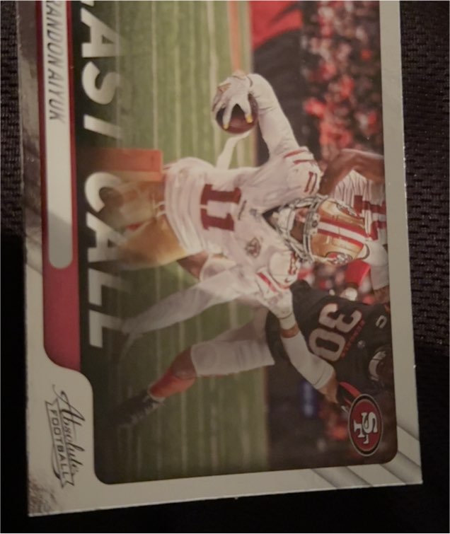 2022 Panini Absolute #LC-3 Brandon Aiyuk Last Call — front
