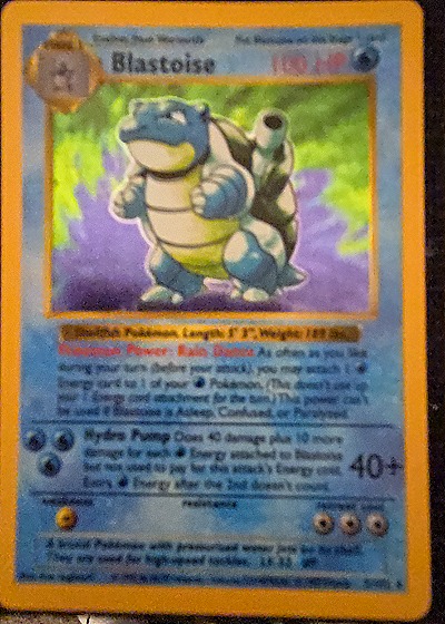 1999 Pokémon Base Set Unlimited #2 Blastoise — front