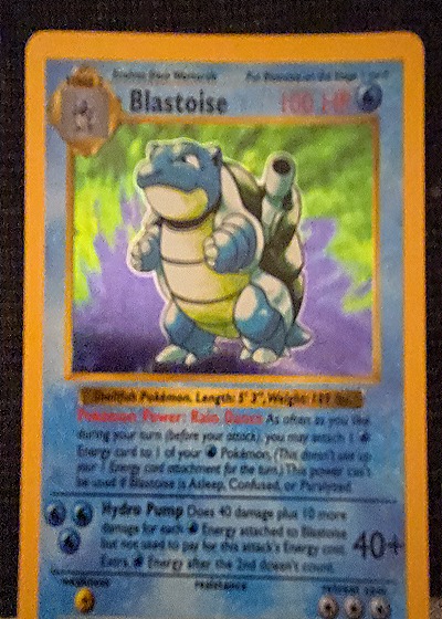 1999 Pokémon #2 Blastoise — front