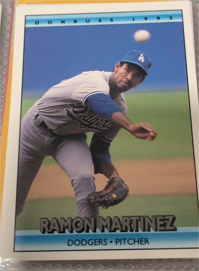 1992 Donruss #656 Ramon Martinez — front