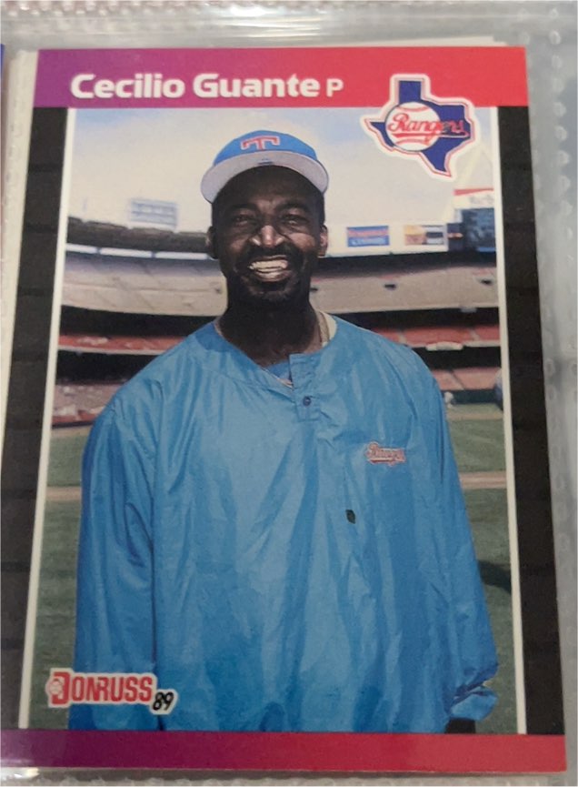 1989 Donruss #260 Cecilio Guante — front