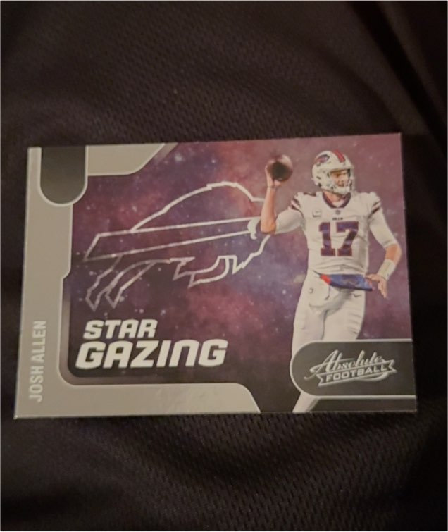 2022 Panini Absolute Star Gazing #SG-1 Josh Allen — front