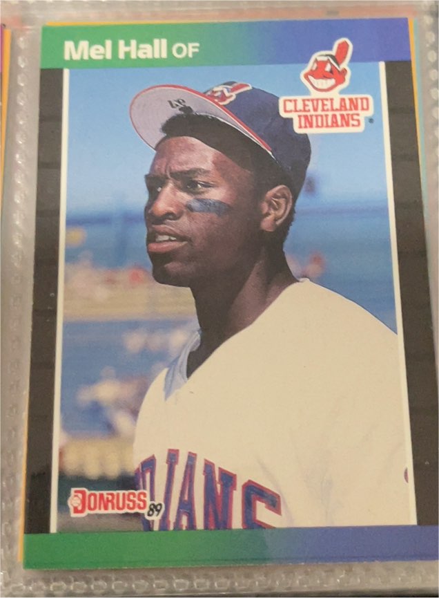 1989 Donruss #73 Mel Hall — front