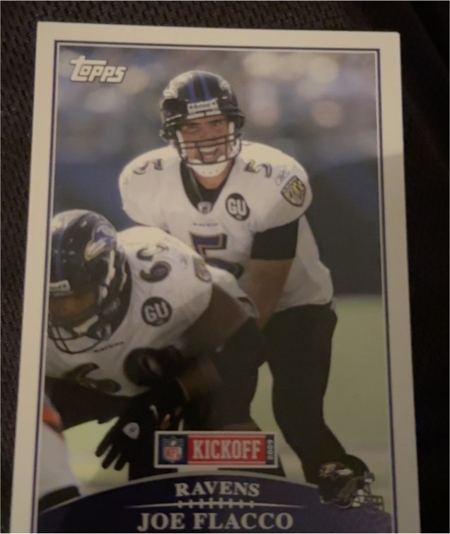 2009 Topps Kickoff #78 Joe Flacco — front