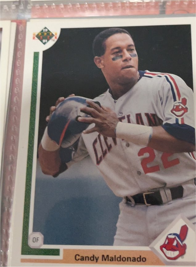 1991 Upper Deck #138 Candy Maldonado — front