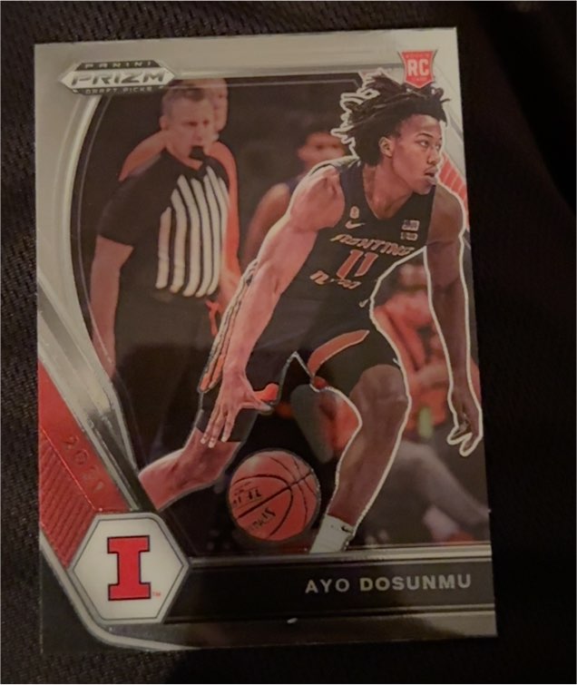 2021 Panini Prizm Draft Picks #20 Ayo Dosunmu — front