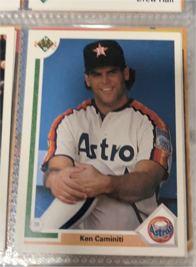 1991 Upper Deck #180 Ken Caminiti — front