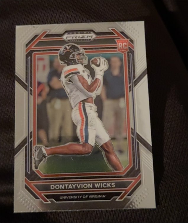 2023 Panini Prizm Draft Picks #149 Dontayvion Wicks — front