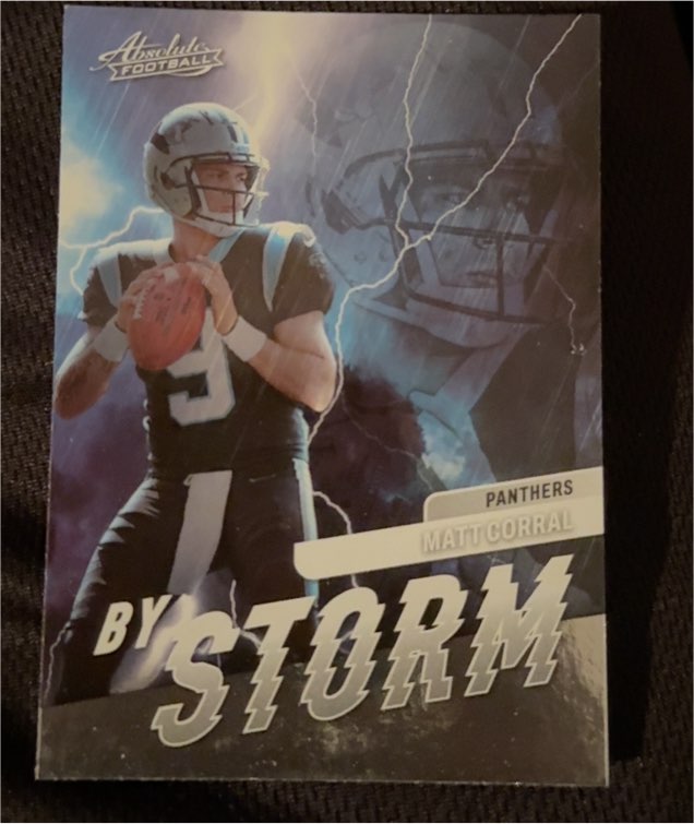2022 Panini Absolute By Storm #BST-2 Matt Corral — front