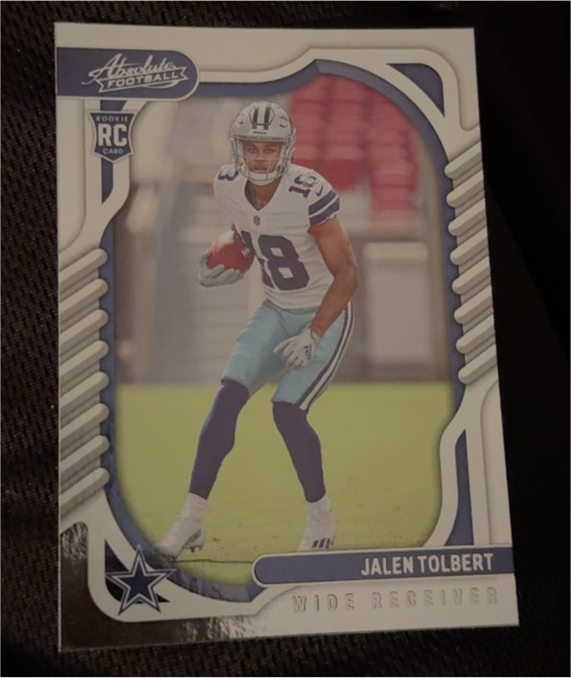 2022 Panini Absolute #131 Jalen Tolbert — front