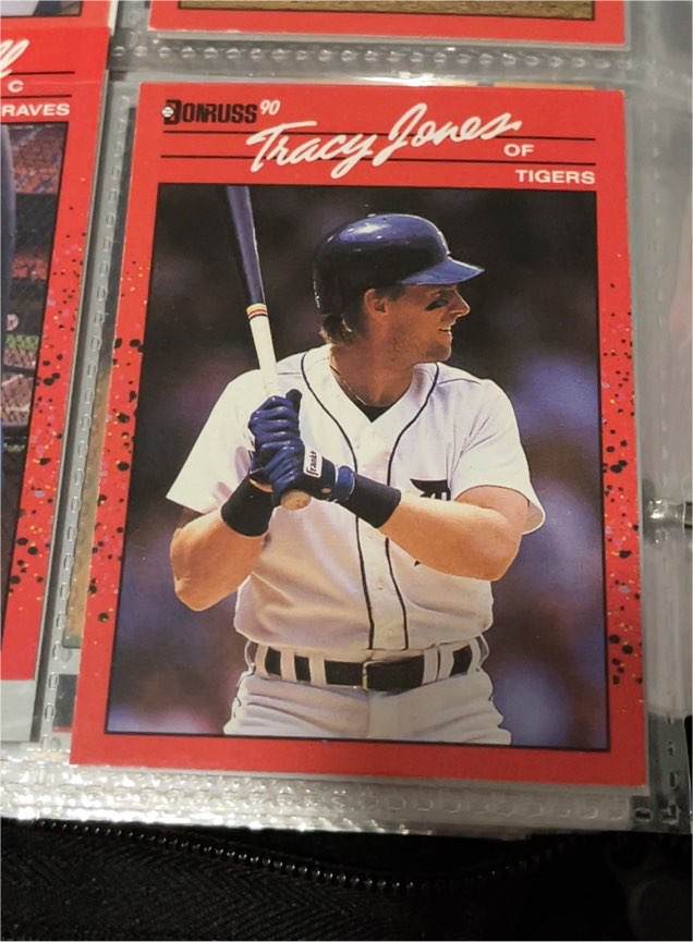 1990 Donruss #636 Tracy Jones — front