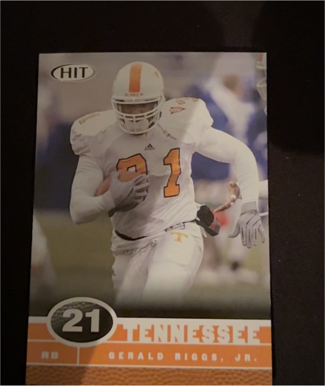 2006 Sage Hit #40 Gerald Riggs Jr. — front