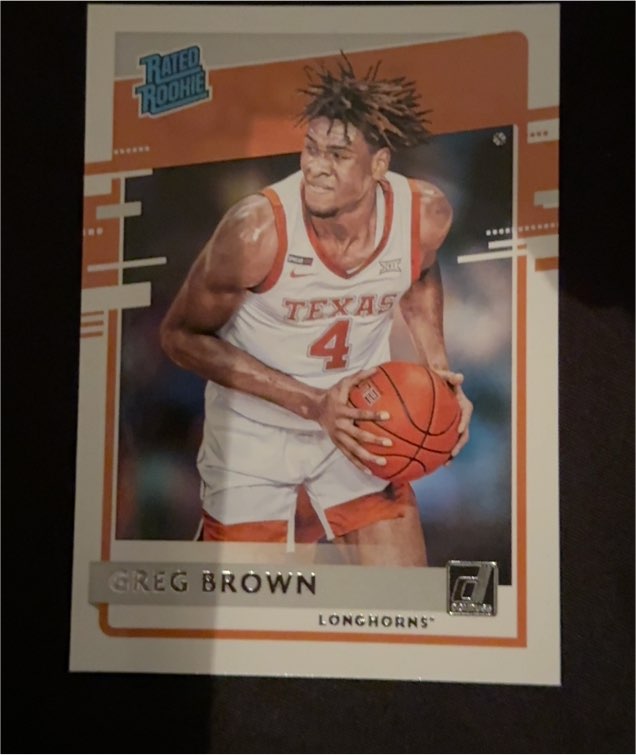 2021 Panini Chronicles Donruss Draft Picks #39 Greg Brown — front