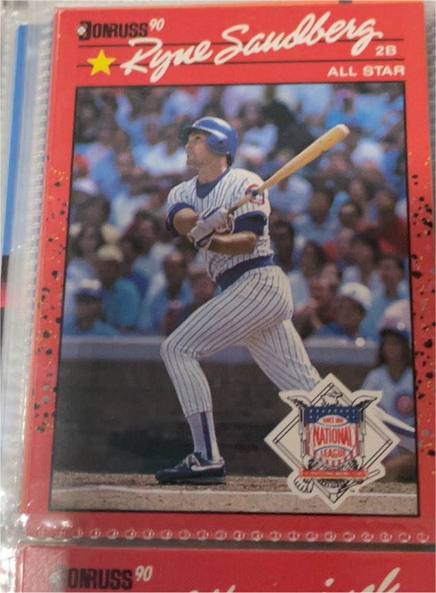 1990 Donruss #692 Ryne Sandberg All Star — front