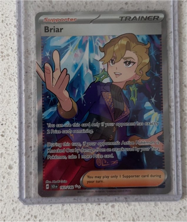 Briar 163/142 Sv07: Stellar Crown Holo — front