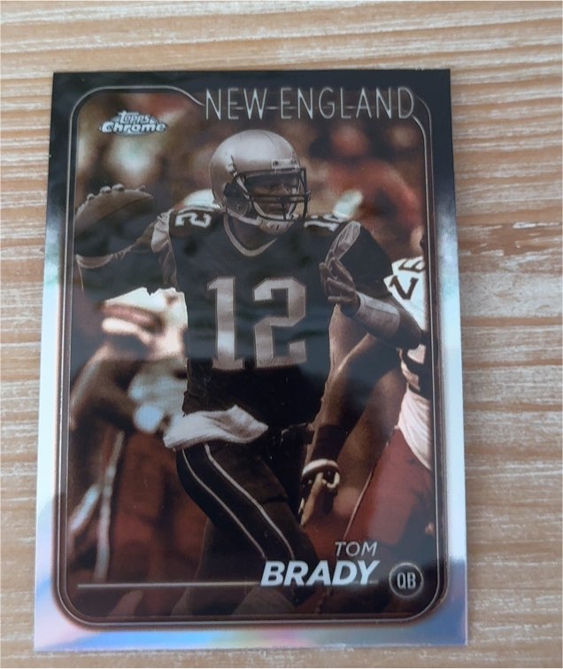 2024 Topps Chrome #120 Tom Brady — front