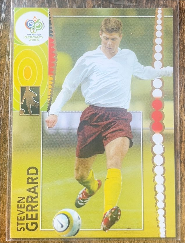 2006 Panini World Cup Germany #95 Steven Gerrard — front
