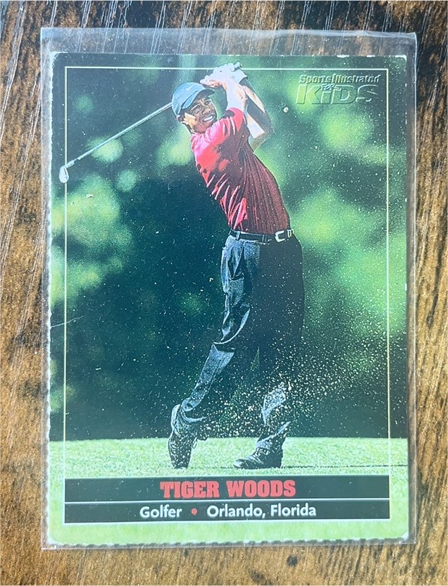 2005 Sports Illustrated for Kids #507 Tiger Woods — front