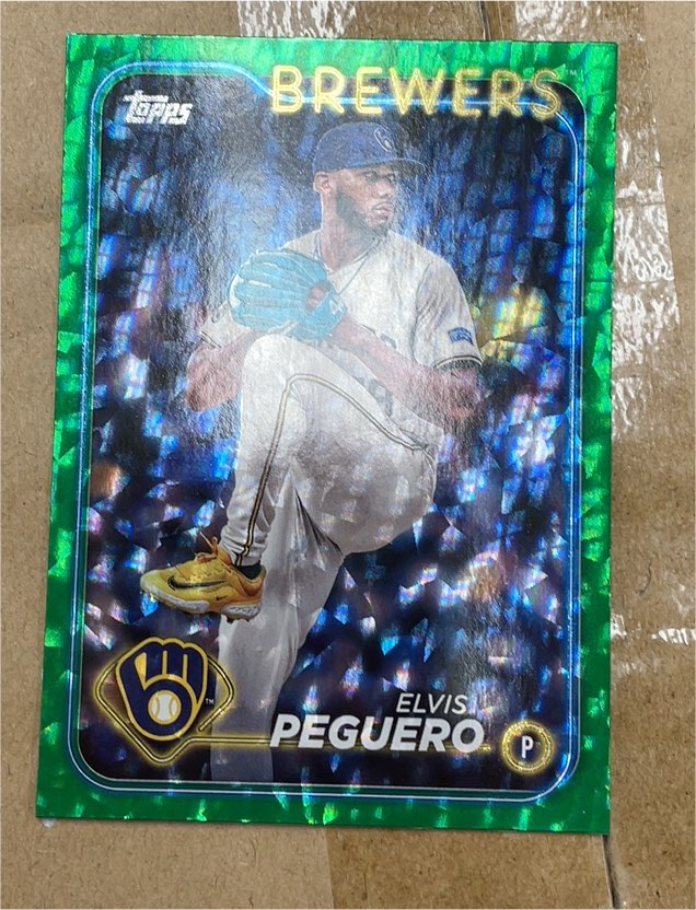 2024 Topps Update #US17 Elvis Peguero — front