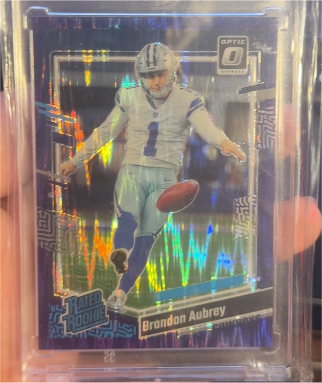 2023 Donruss Optic #226 Brandon Aubrey — front