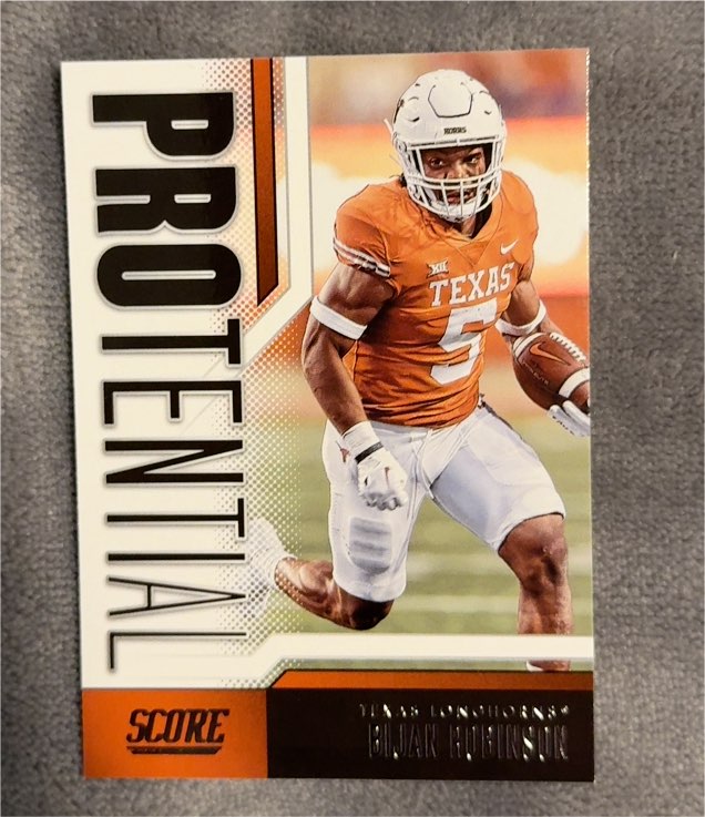 2023 Panini Score Protential #7 Bijan Robinson — front