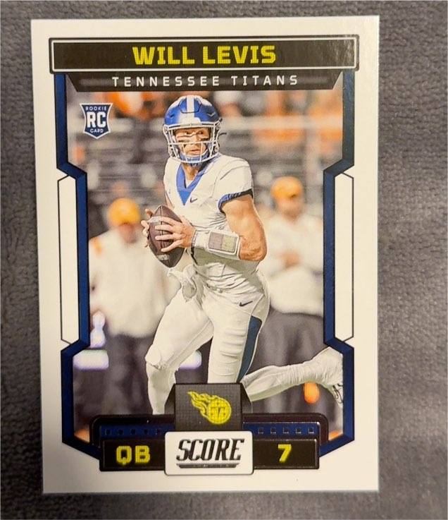 2023 Panini Score #303 Will Levis — front