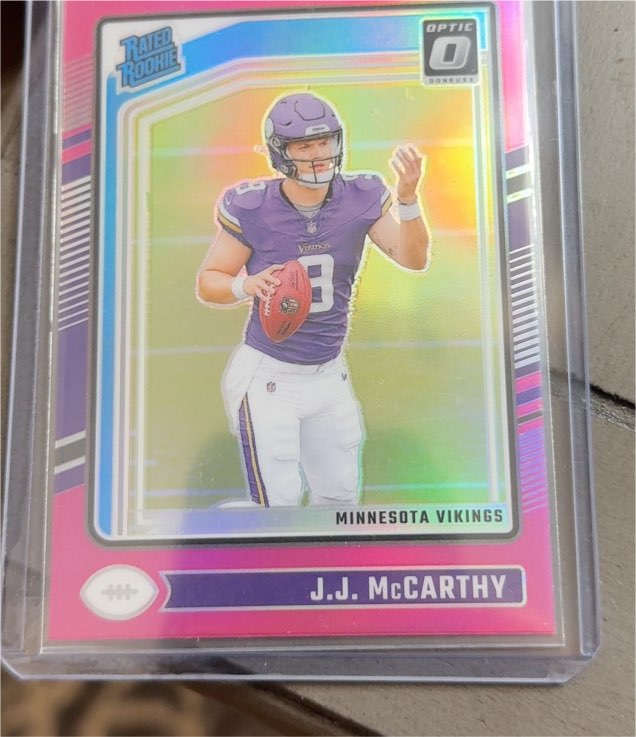 2024 Panini Donruss Optic #235 J.J. McCarthy — front