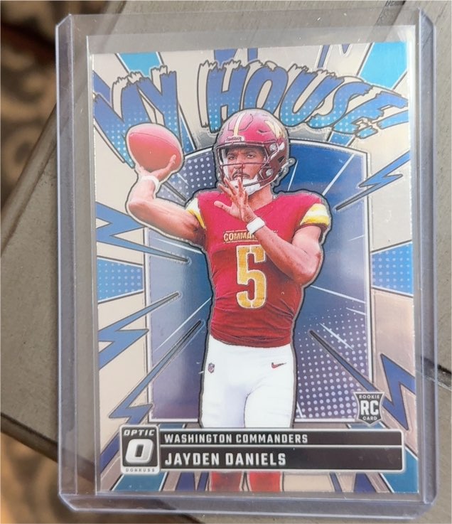2024 Panini Donruss Optic My House! #9 Jayden Daniels Rookie — front
