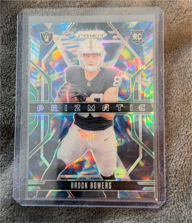 2024 Panini Prizm Prizmatic #20 Brock Bowers RC — front