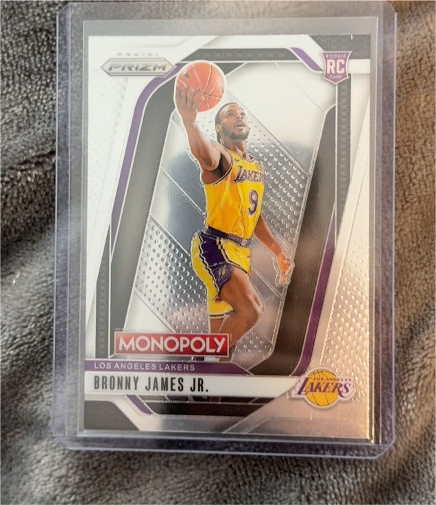 2024-25 Panini Prizm Monopoly #45 Bronny James Jr. — front