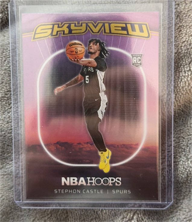 2024-25 Panini NBA Hoops #3 Stephon Castle — front