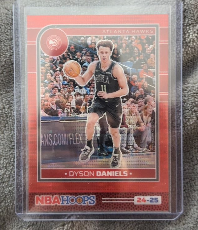2024-25 Panini NBA Hoops #25 Dyson Daniels — front