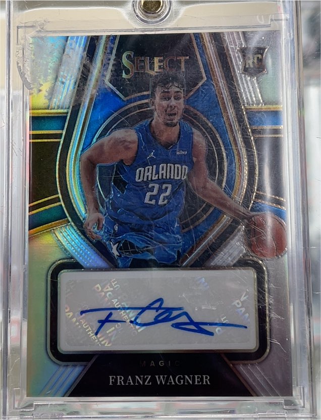 2021-22 Panini Select Rookie Signatures #40 Franz Wagner — front