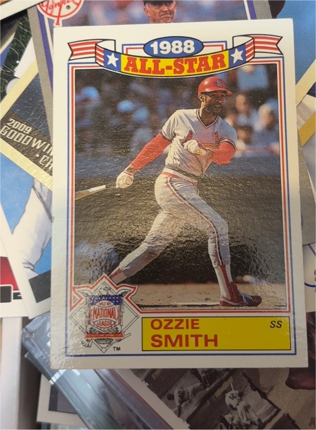 1988 Topps All-Star #16 Ozzie Smith — front