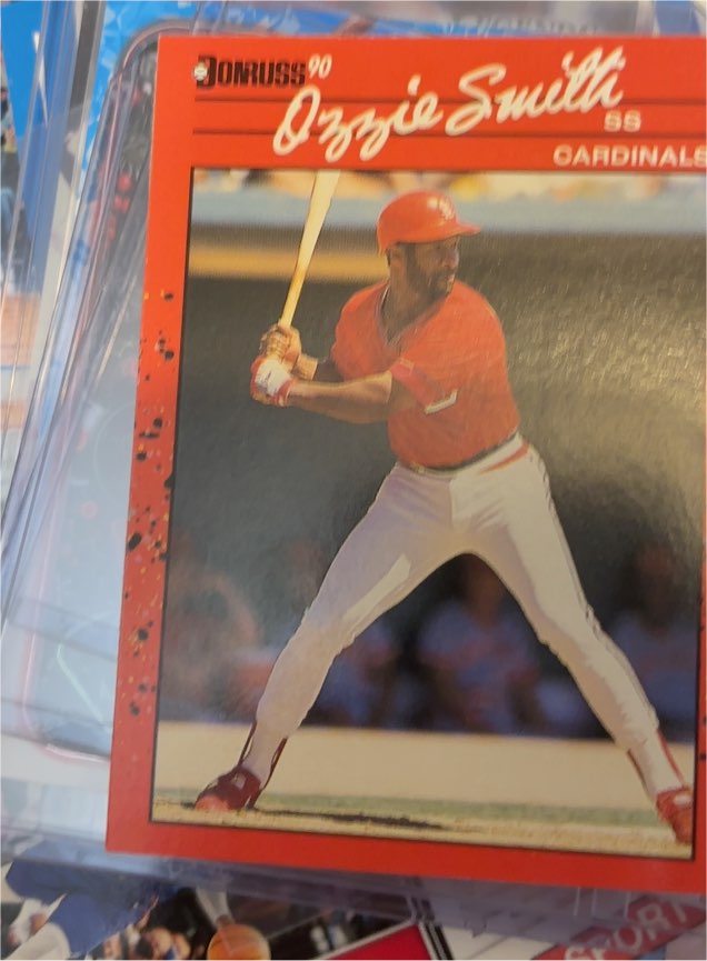 1990 Donruss #201 Ozzie Smith — front